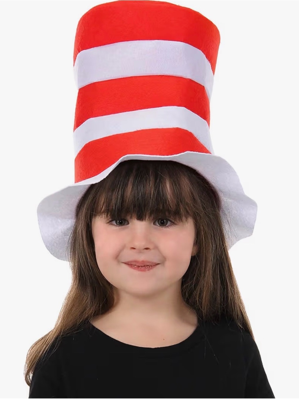 Dr. Seuss Cat in the Hat Kids Costume Hat Accessory